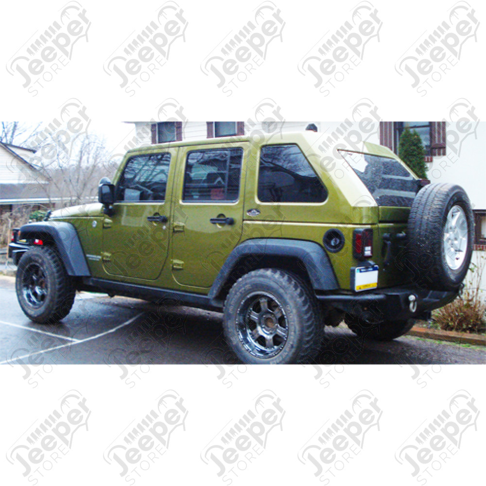 Hard Top Fast Back, 1 toit ouvrant et avec essuie glace Jeep Wrangler JK Unlimited (4 portes)