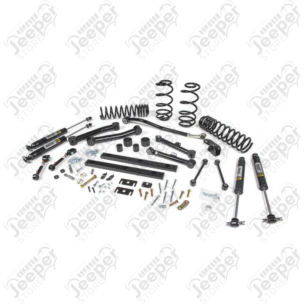 Kit réhausse +3" (+7.5cm) JKS pour Jeep Wrangler TJ