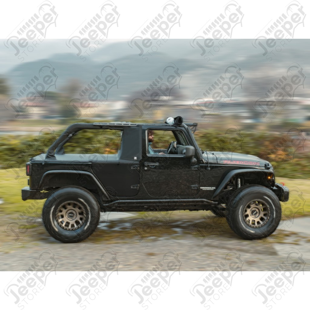 Bâche TRUCKTOP - Kit SUNTOP - Couleur : Black Diamond - Wrangler JK 2 et 4 portes - JKTUKBK / JKTKBK4 / ST-JKTKBK4