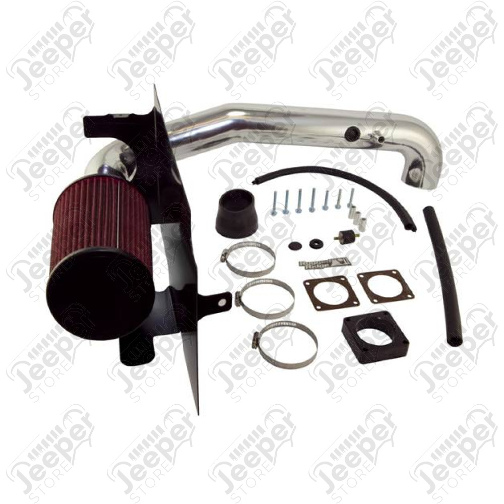 Admission d'air direct, Performance Intake System RR, (conduit aluminium et avec protection) 4.0L essence pour Jeep Wrangler TJ 