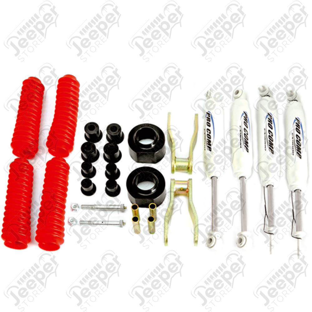 Kit de surélévation (rehausse) +1.5'' (+4cm) pour Jeep Cherokee XJ, Train roulant XJ, 1,5, 40mm, XJ, kit rehausse xj, Kit de surélévation (rehausse) +1.5'' (+4cm) pour Jeep Cherokee XJ
