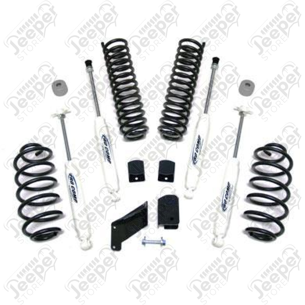 Kit réhausse +2.5" (+6.50cm) Procomp - Jeep Wrangler JK