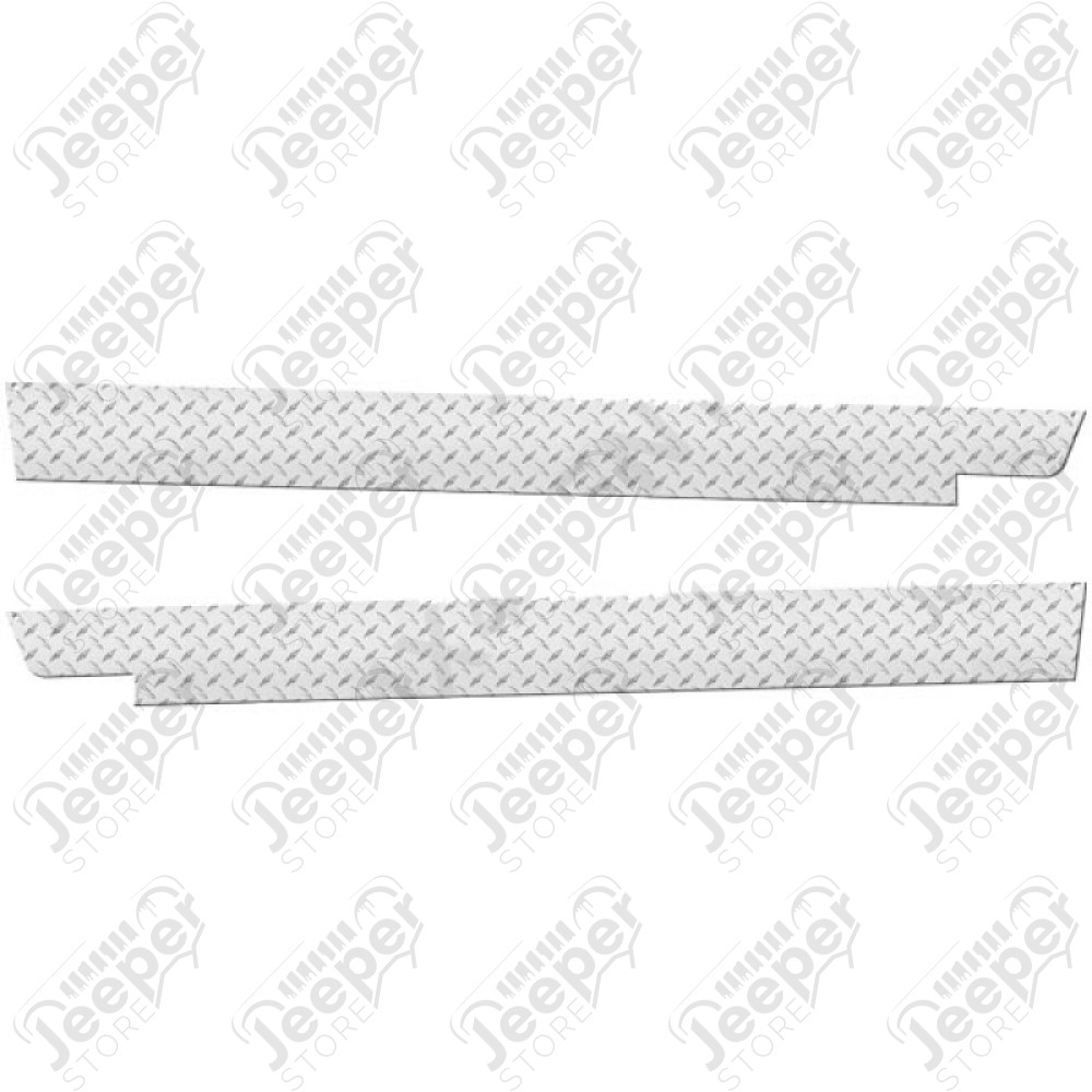 Kit de protections de bas de caisse - Jeep CJ7 - WAR913