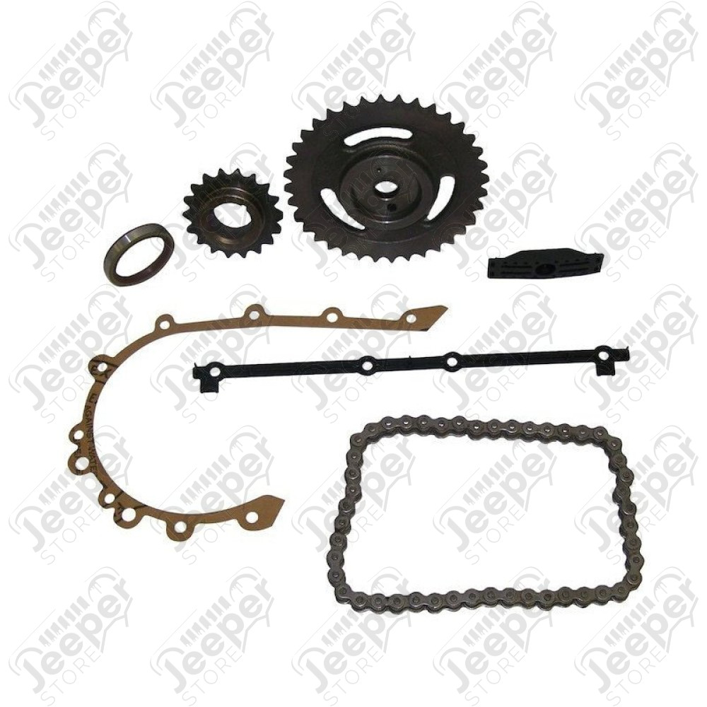 Kit chaine de distribution moteur pour 4.0L essence (242 cui) Jeep