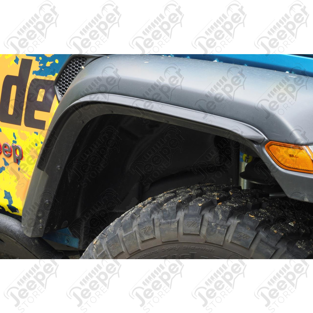 Kit 4 rajouts d'élargisseurs d'ailes +25mm pour Jeep Wrangler JL