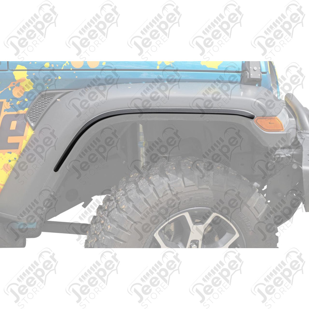 Kit 4 rajouts d'élargisseurs d'ailes +25mm pour Jeep Wrangler JL
