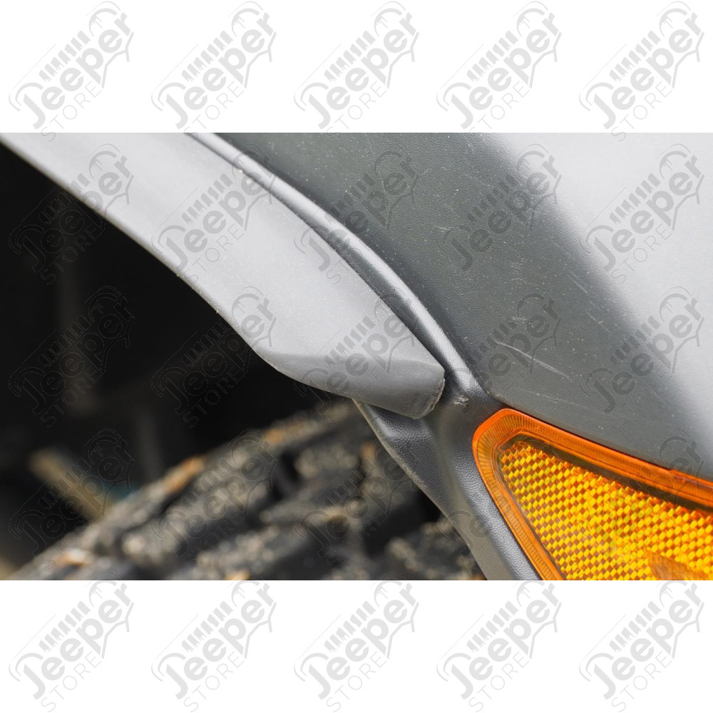 Kit 4 rajouts d'élargisseurs d'ailes +25mm pour Jeep Wrangler JL