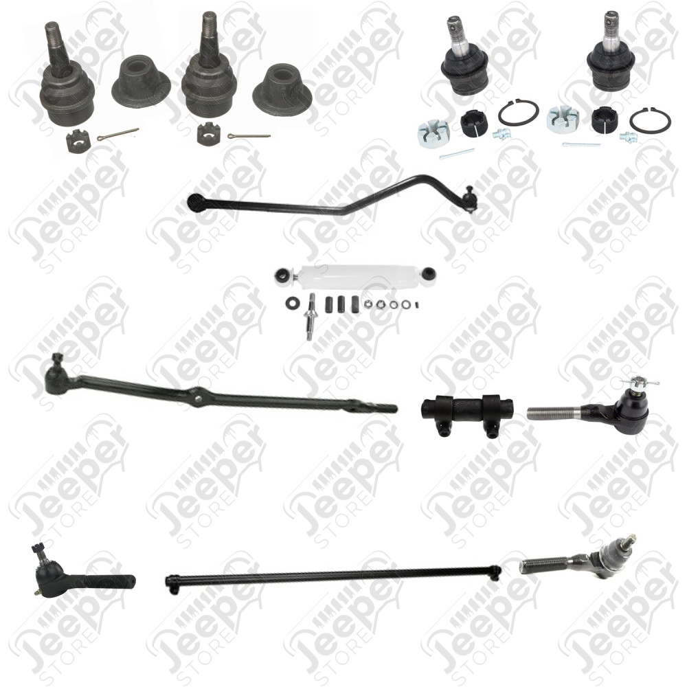 Kit réparation pour tremblements train avant "Death Wobble" pour 5.2L V8 et 5.9L V8 Jeep Grand Cherokee ZJ, ZG