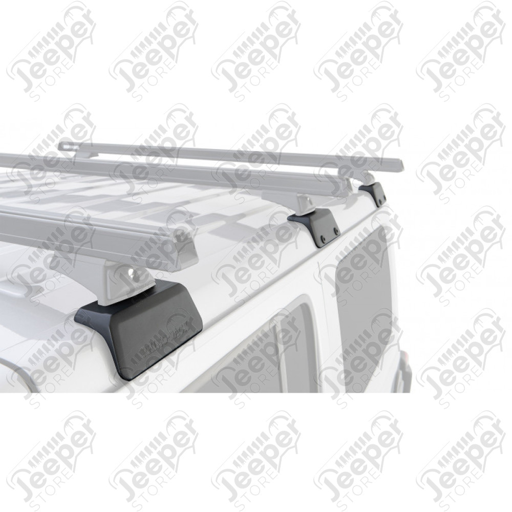 Kit de 3 barres de toit (Heavy Duty) Jeep Wrangler JL (4 portes) avec renfort dans le hardtop