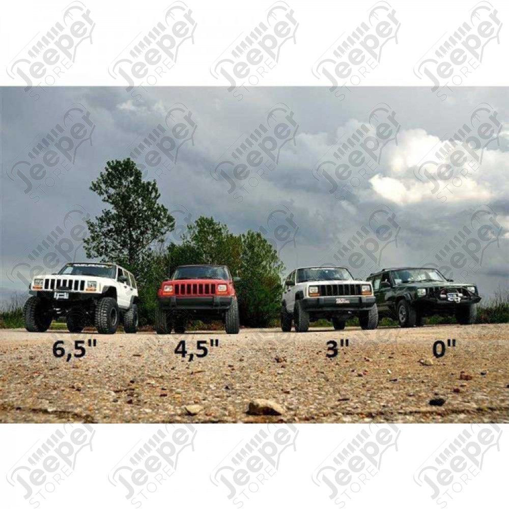 Kit de tirants de pont avant Long Arm Rough Country pour Jeep Cherokee XJ