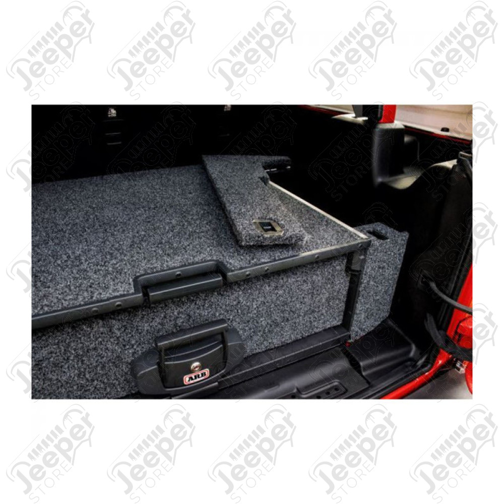 Tiroir de rangement de coffre ARB 845x790mm pour Jeep Wrangler JK Unlimited, JL Unlimited (4portes) - JL4DFKIK