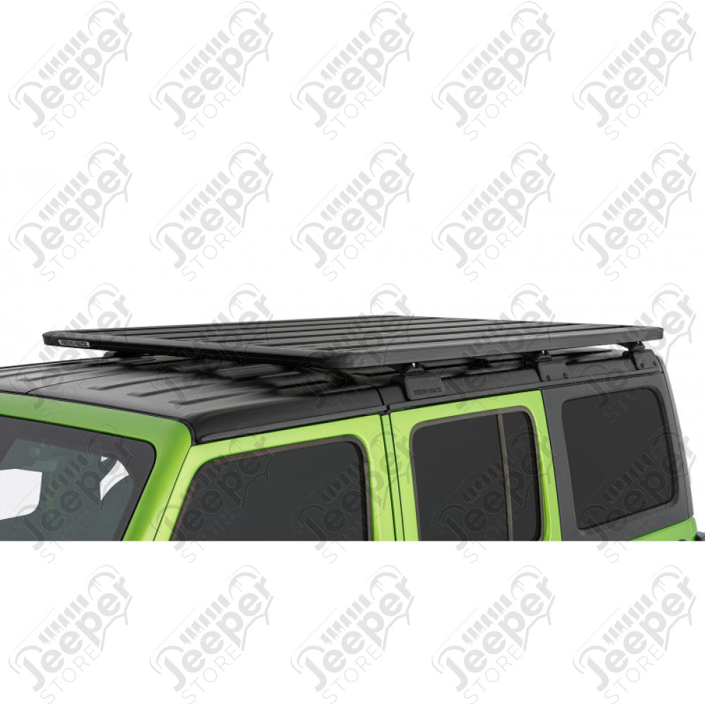 Kit galerie Pioneer Rhino-Rack (1800x1430mm) avec système Backbone et pieds RLT600 pour Jeep Wrangler JL Unlimited (4 portes) - 1579.39PRR2 / RHR-RLT600 + RHR-RJLB1 + RHR-QMFK05 + RHR-RLT600H + RHR-QMVA05 + RHR-62108 / RHR-JC-01646