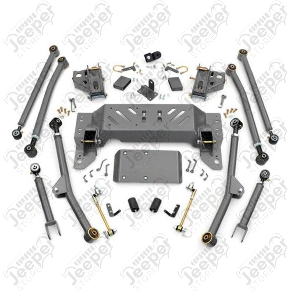 Kit long arm avant et arrière nu Rough Country (pour 3" à 4") - Jeep Grand Cherokee ZJ / ZG - RCK90200U