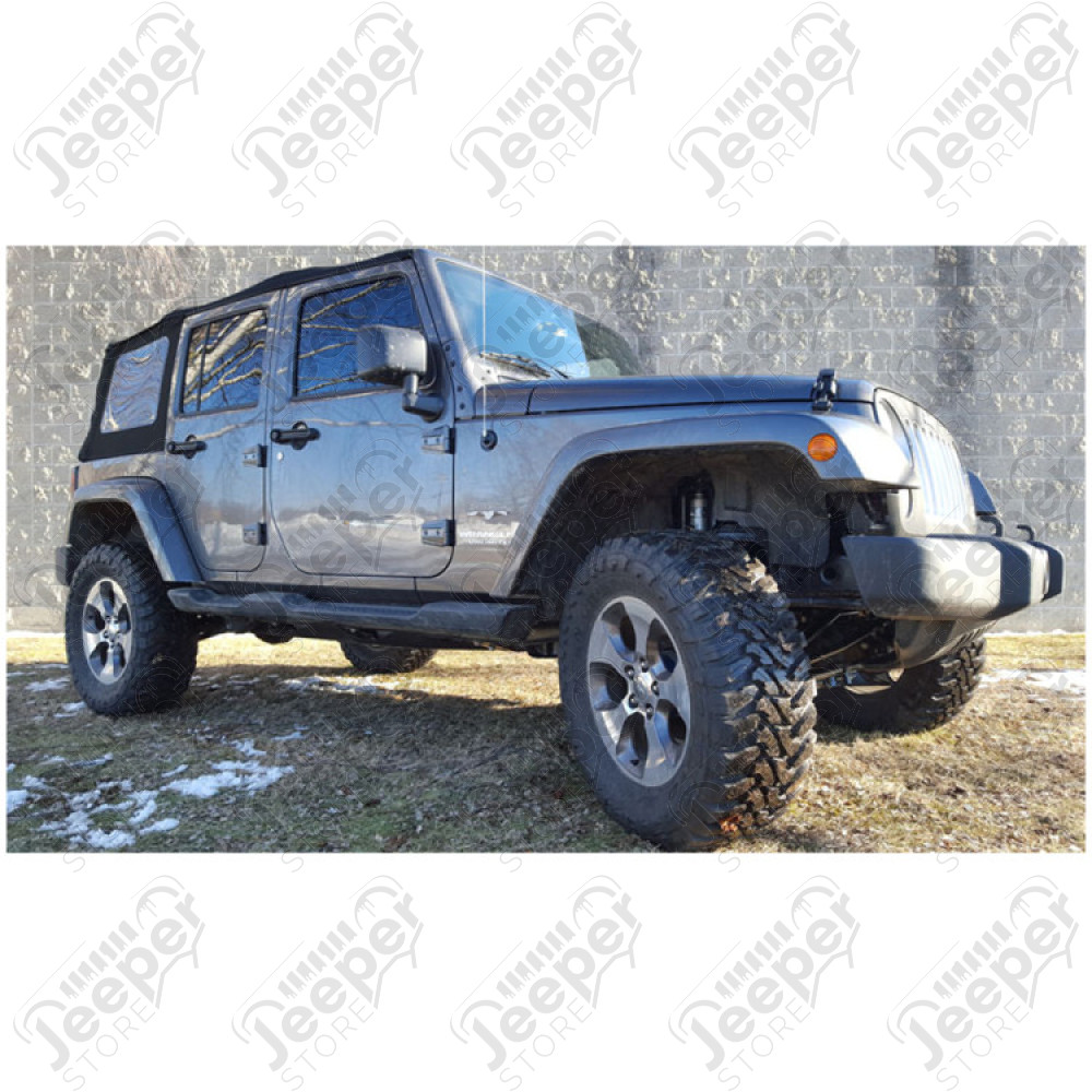 Kit réhausse +2.5" (+6.35cm) Clayton Off Road "Ride Right+" pour Jeep Wrangler JK 