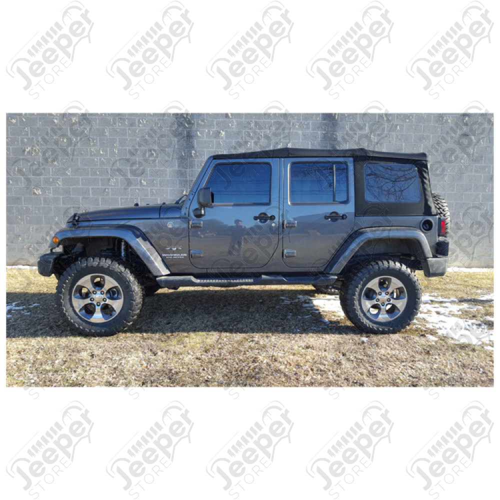 Kit réhausse +2.5" (+6.35cm) Clayton Off Road "Ride Right+" pour Jeep Wrangler JK 