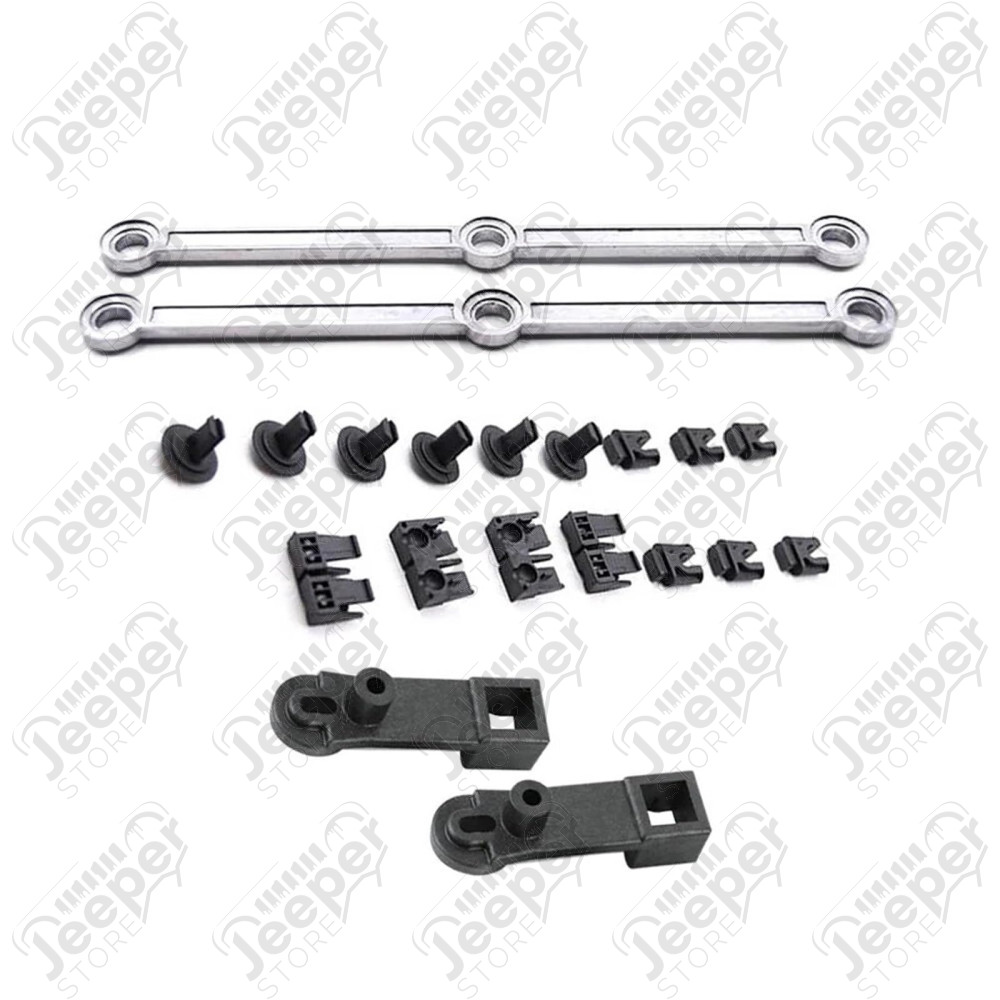 Kit réparation volets pour moteur SWIRL pour 3.0L CRD V6 (Mercedes) Jeep Grand Cherokee WH, WK - 0908.69R / 5175672AB-VOL / 5175642AB-VOL / OM642 / 6420903237 / 6420907737 / LCC4214 / 9346R0012