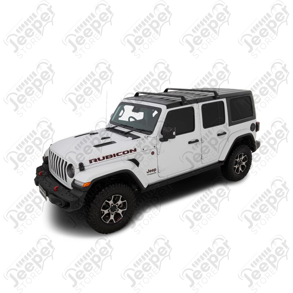 Kit de 2 barres de toit sur gouttière d'origine - Jeep Wrangler JL (4 portes) - SG59