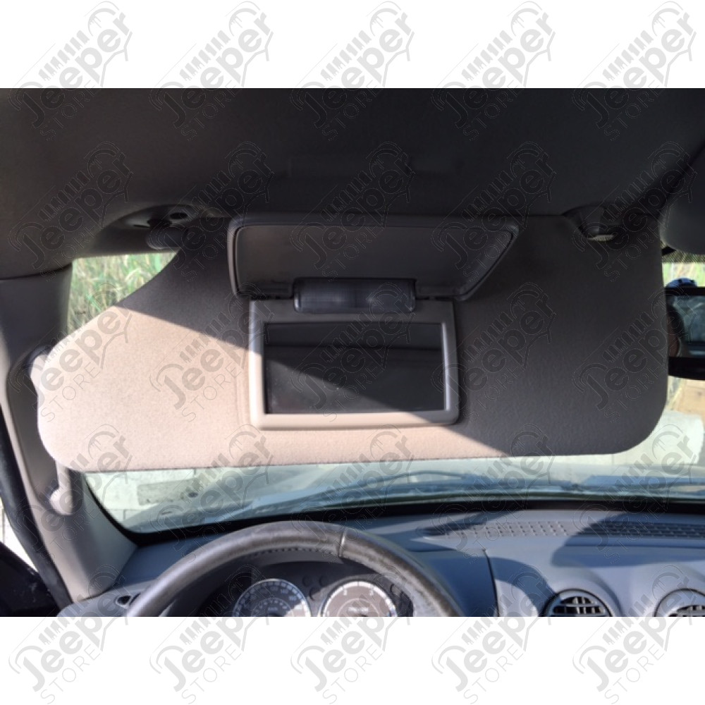 Occasion: Pare soleil gauche (conducteur) gris pour Jeep Cherokee Liberty KJ