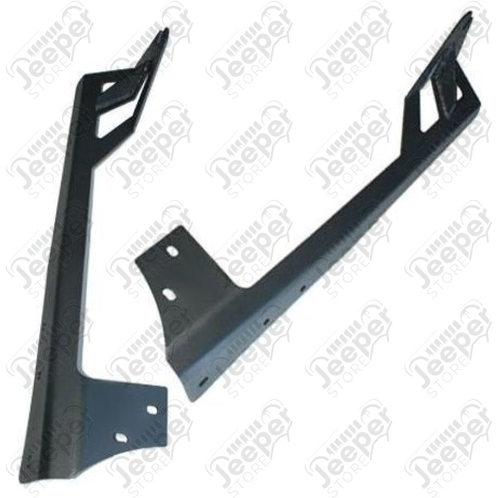 Supports Rampe de Led sur montant de pare-brise (taille 50") Jeep Wrangler JK