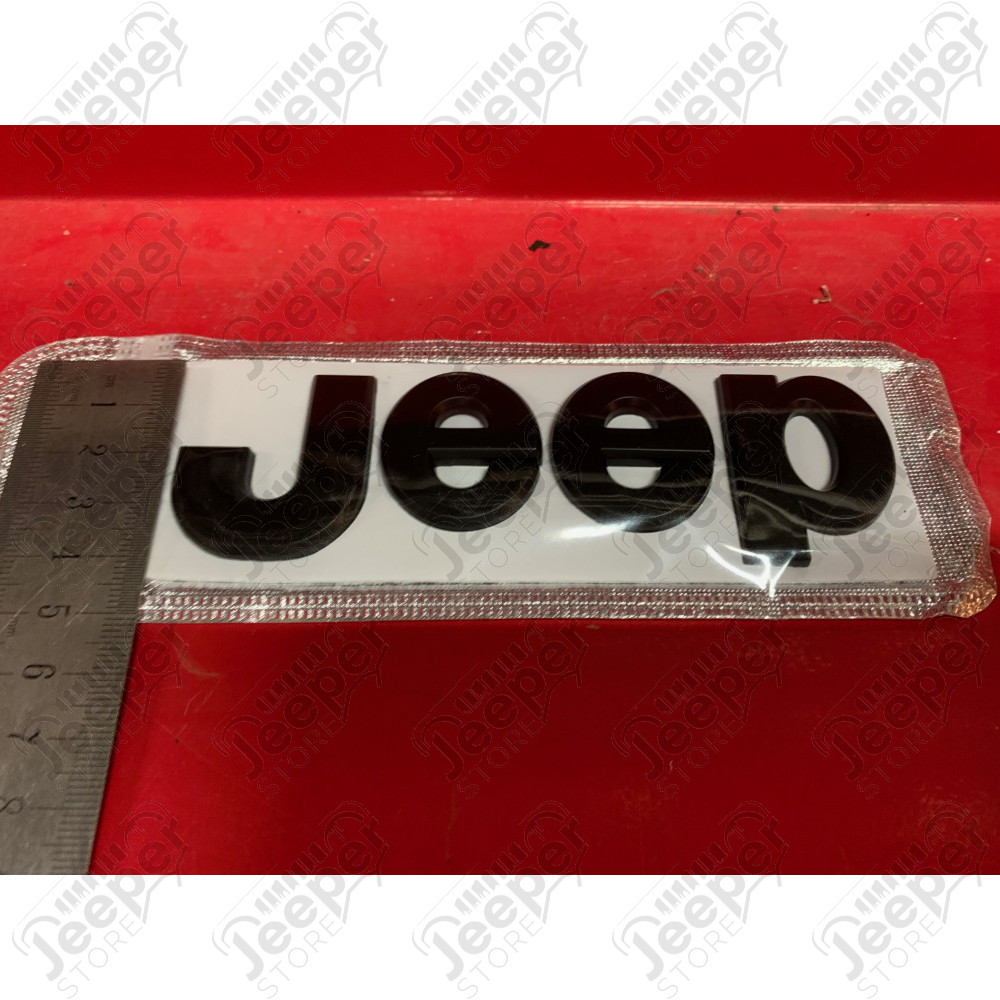 Logo JEEP - Emblème noir pour carrosserie - ST-T671-3
