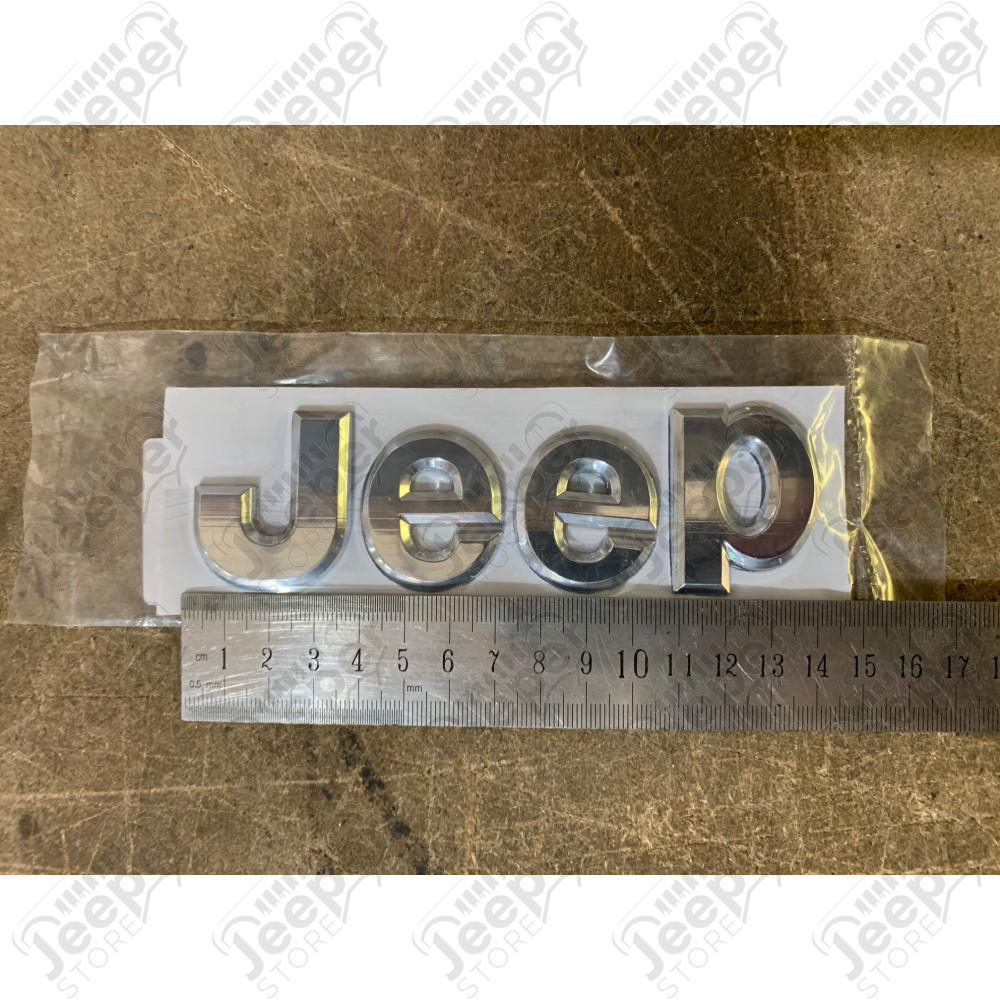Logo JEEP - Emblème chromé pour carrosserie