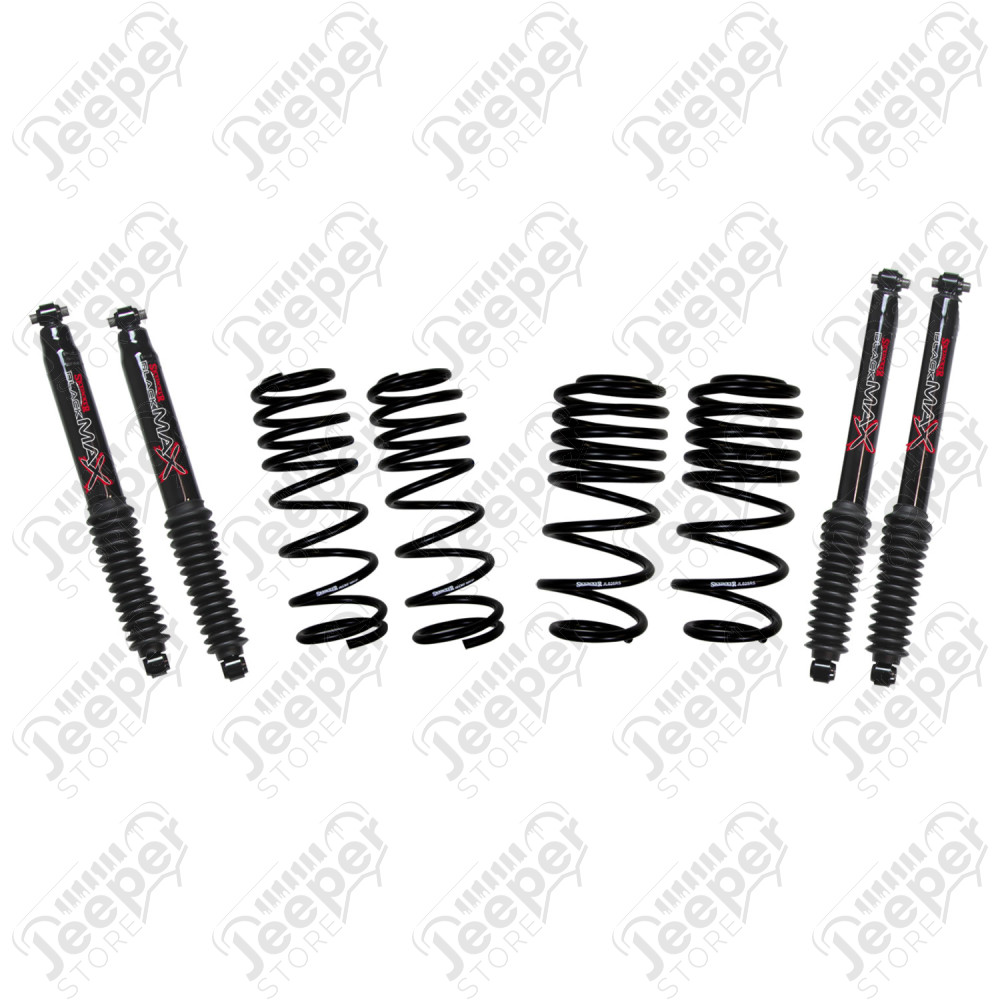 Kit suspension Skyjacker pour rabaisser de -2.54cm Jeep Wrangler JL - SKYLOWJL025PB