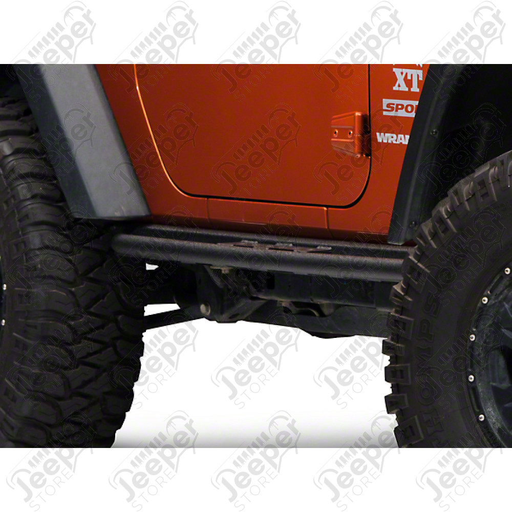 Kit de protections et marchepieds noir - Jeep Wrangler JK (2 portes) - SB76638