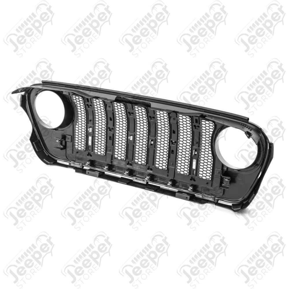 Calandre plastique noir satin version Rubicon Jeep Wrangler JL 