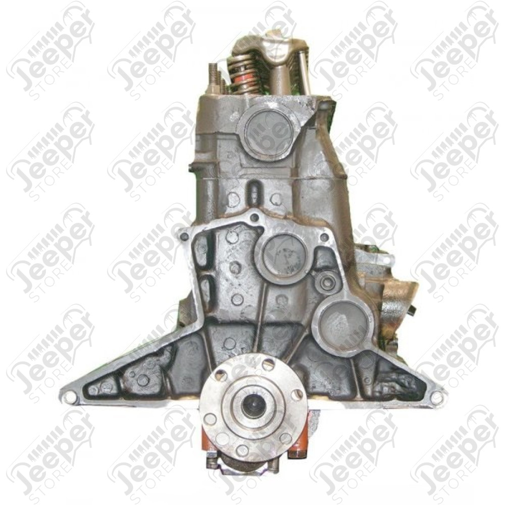 Moteur complet nu 4.2L 258cui Wrangler YJ Moteur Réusiné: Remise à neuf est un processus d'usine où les pièces d'origine du moteur de la voiture et de composants sont complètement démontés . Pièces d'usure sont remplacées , le reste soigneusement nettoyé