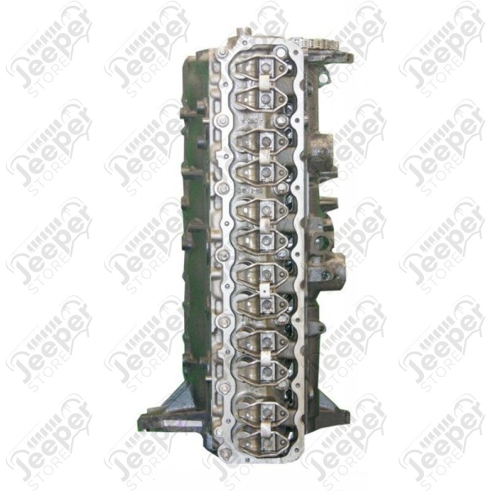 Moteur complet nu 4.2L 258cui Wrangler YJ Moteur Réusiné: Remise à neuf est un processus d'usine où les pièces d'origine du moteur de la voiture et de composants sont complètement démontés . Pièces d'usure sont remplacées , le reste soigneusement nettoyé