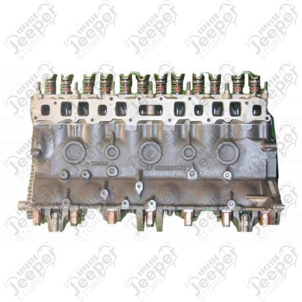 Moteur complet nu 4.2L 258cui Wrangler YJ Moteur Réusiné: Remise à neuf est un processus d'usine où les pièces d'origine du moteur de la voiture et de composants sont complètement démontés . Pièces d'usure sont remplacées , le reste soigneusement nettoyé
