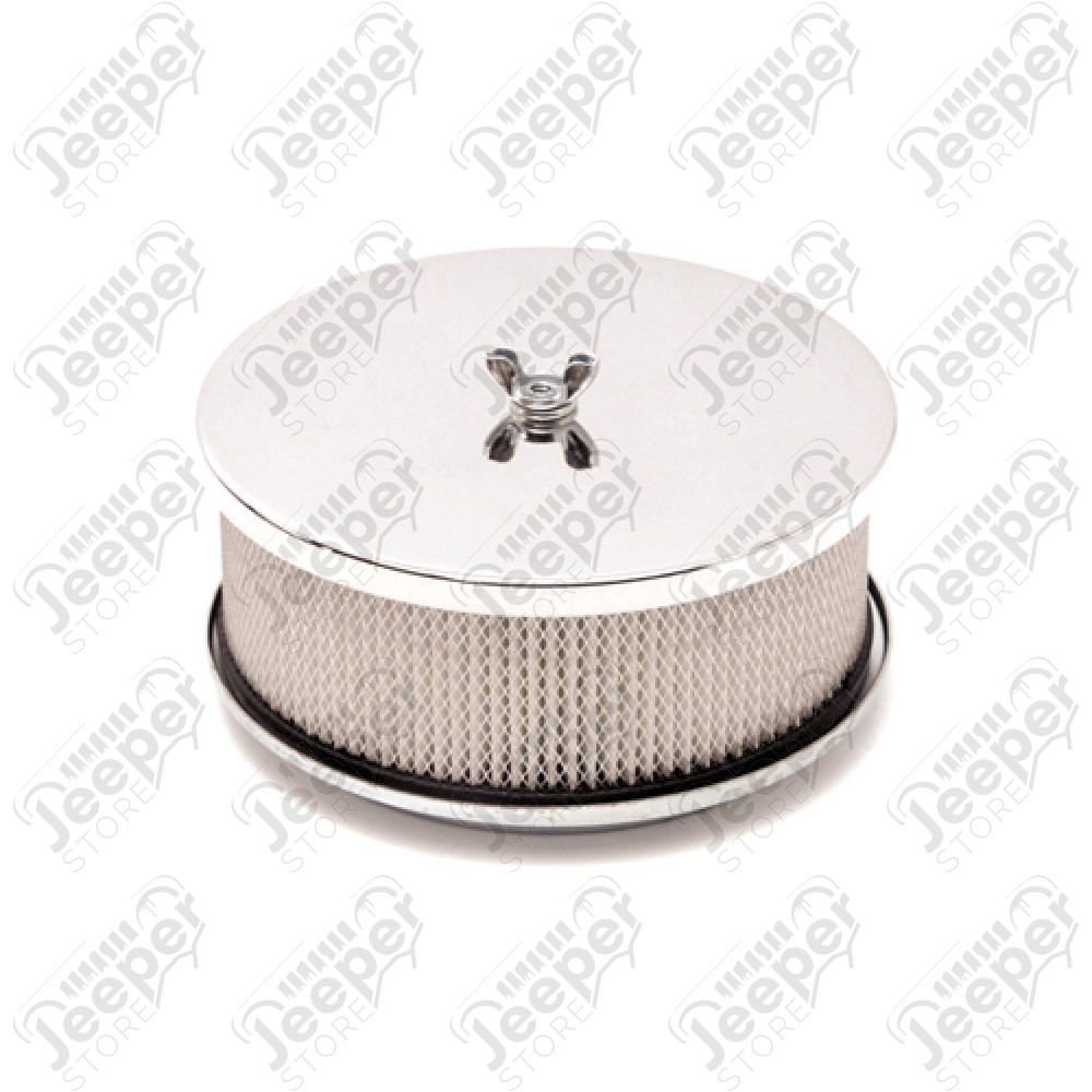 Filtre à air rond universel complet (Mr Gasket) - Diamètre : 6.5''