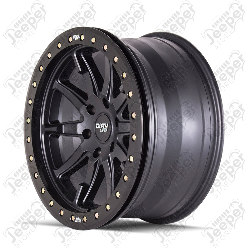Jante aluminium OC Wheels 9304 Dual Tek noir mat 5x127 / 9x17 / ET: -12 / CB: 71.6 - 1450.182 / OC930479055012NMB / T4-OC930479055012NMB