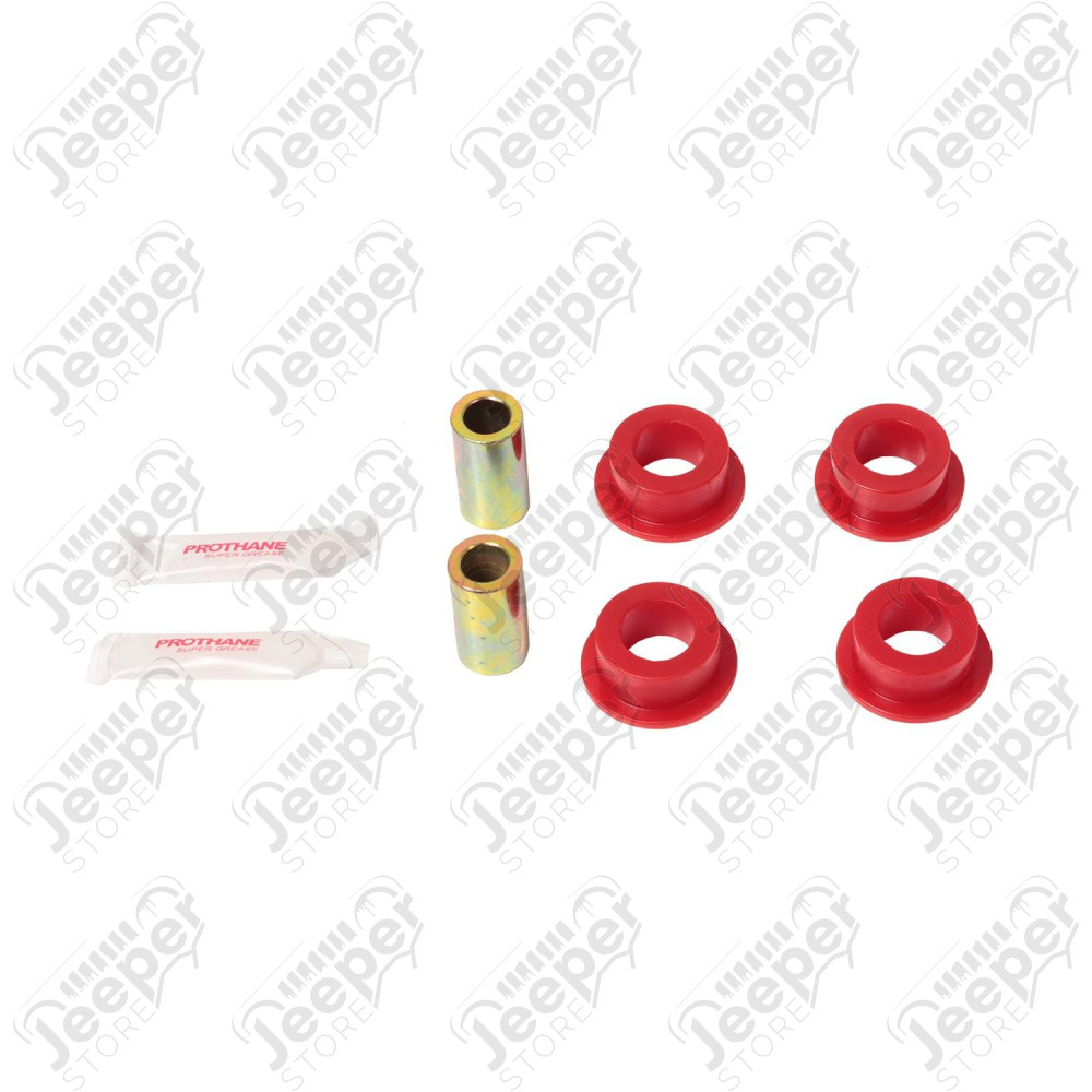 Suspension Track Bar Bushing Kit, Rear, Polyurethane; 07-18 JK/JKU