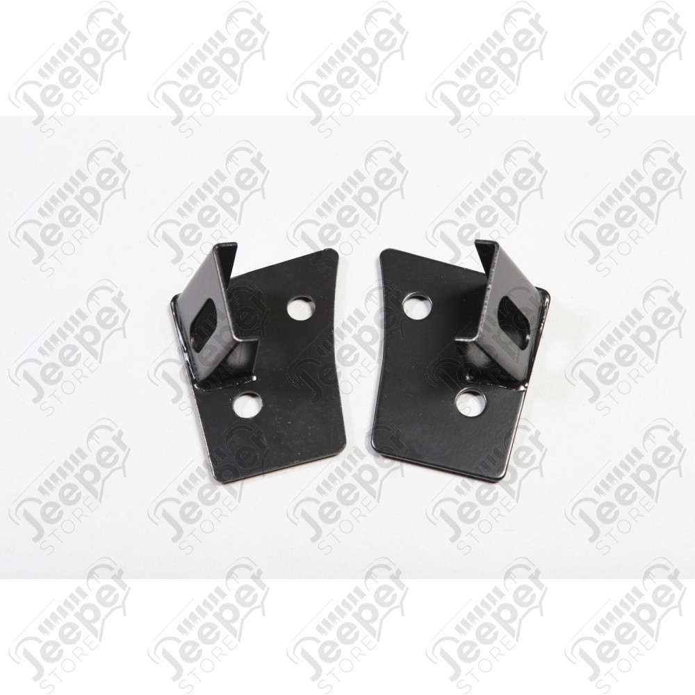 Light Mount Bracket Kit, Windshield; 07-18 Jeep Wrangler JK