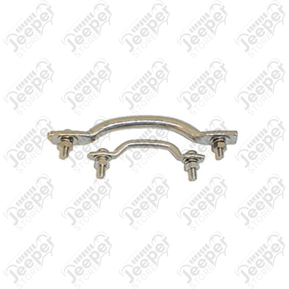 Footman Loop Kit, Stainless Steel; 55-95 Jeep CJ/Wrangler