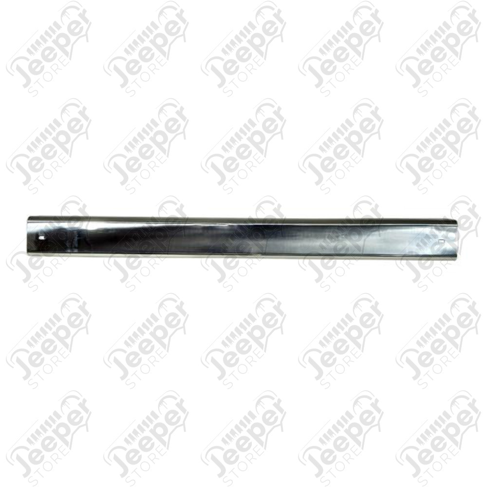 Bumper, Rear, Stainless Steel; 97-06 Jeep Wrangler TJ