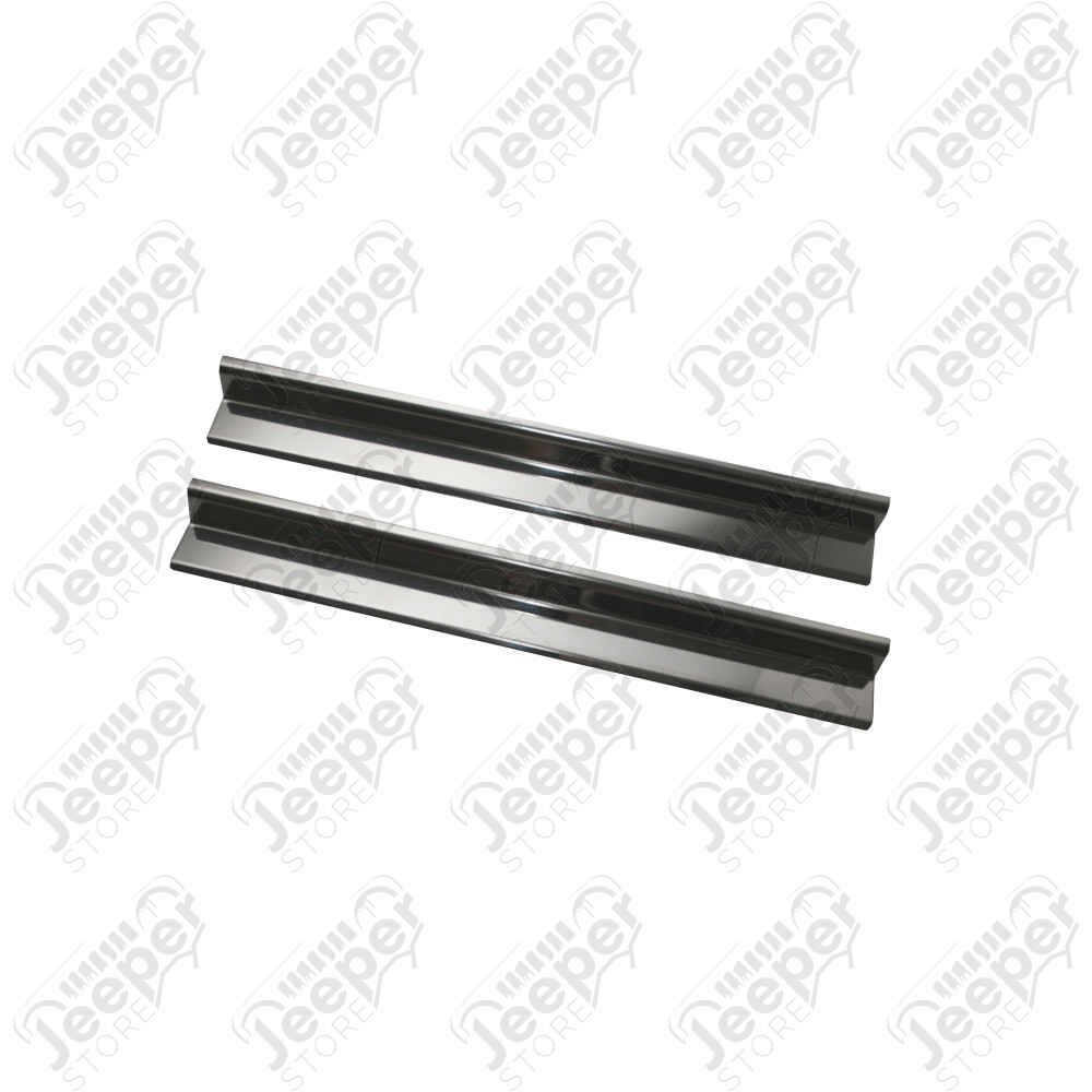 Door Entry Guard Kit, Stainless Steel; 07-18 Jeep Wrangler JK