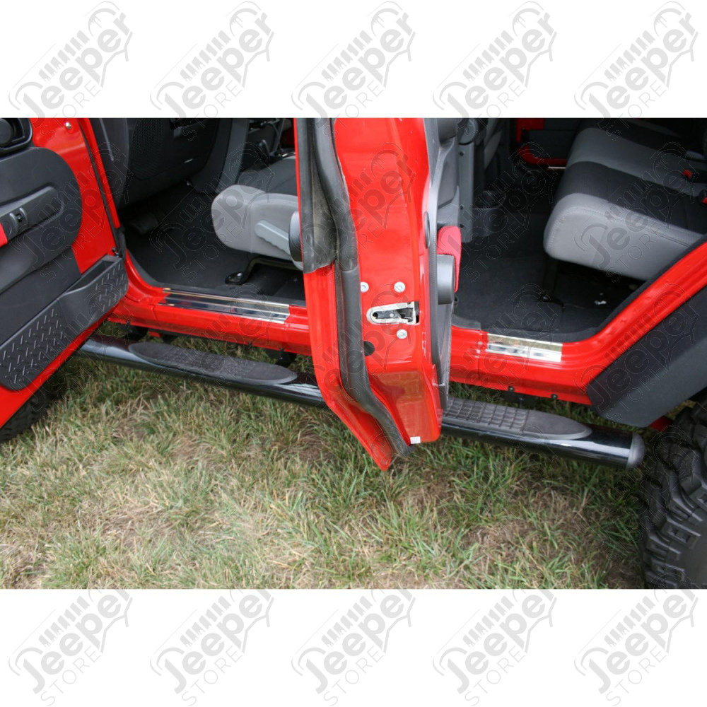 Door Entry Guard Kit, Stainless Steel 07-18 Jeep Wrangler JKU