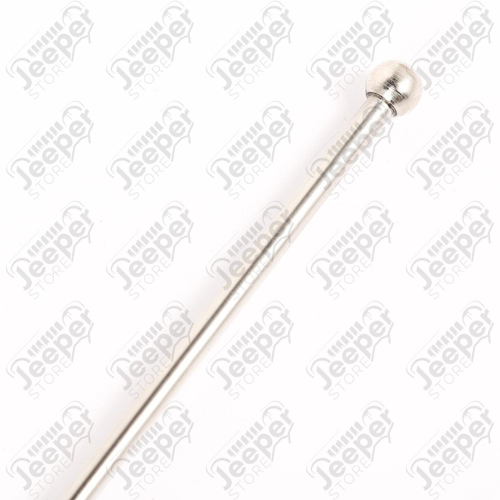 Antenna Kit, Mast/Base Cover, Stainless Steel 97-06 Wrangler TJ/LJ