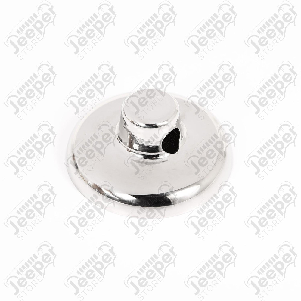 Antenna Kit, Mast/Base Cover, Stainless Steel 97-06 Wrangler TJ/LJ