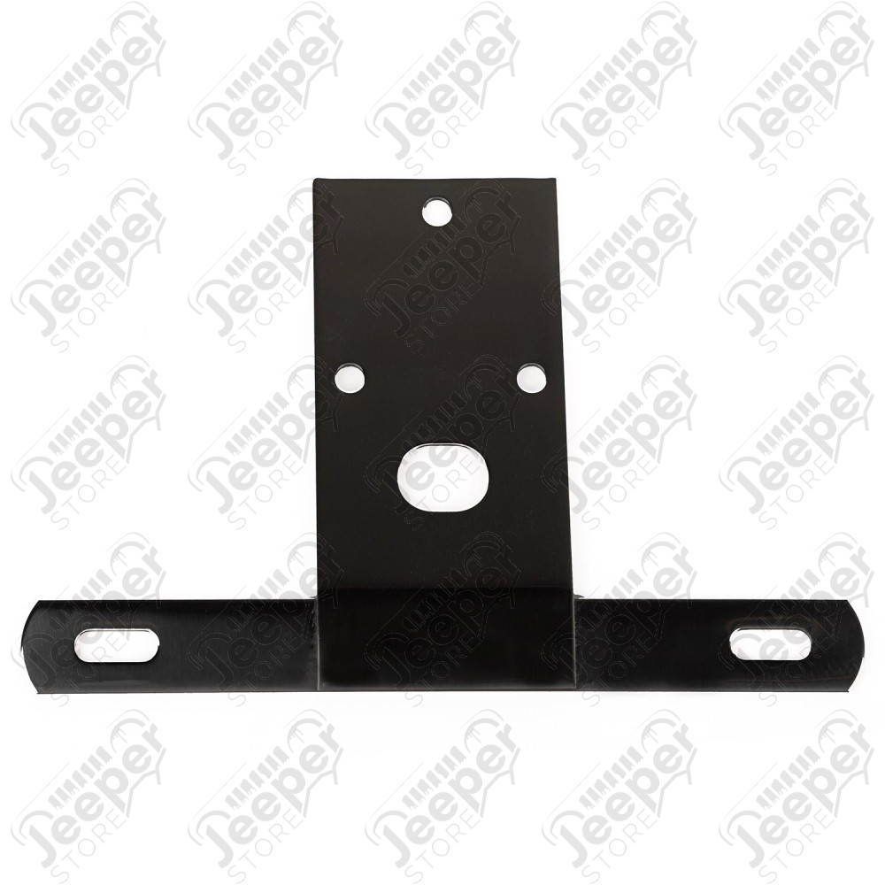 License Plate Bracket, Black 76-86 Jeep CJ