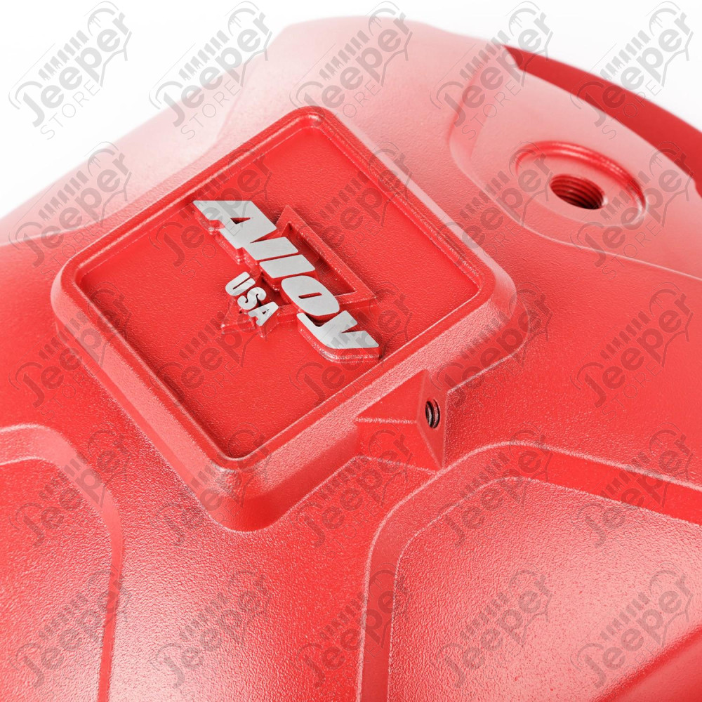 Differential Cover, Aluminum, Red, for Dana 30