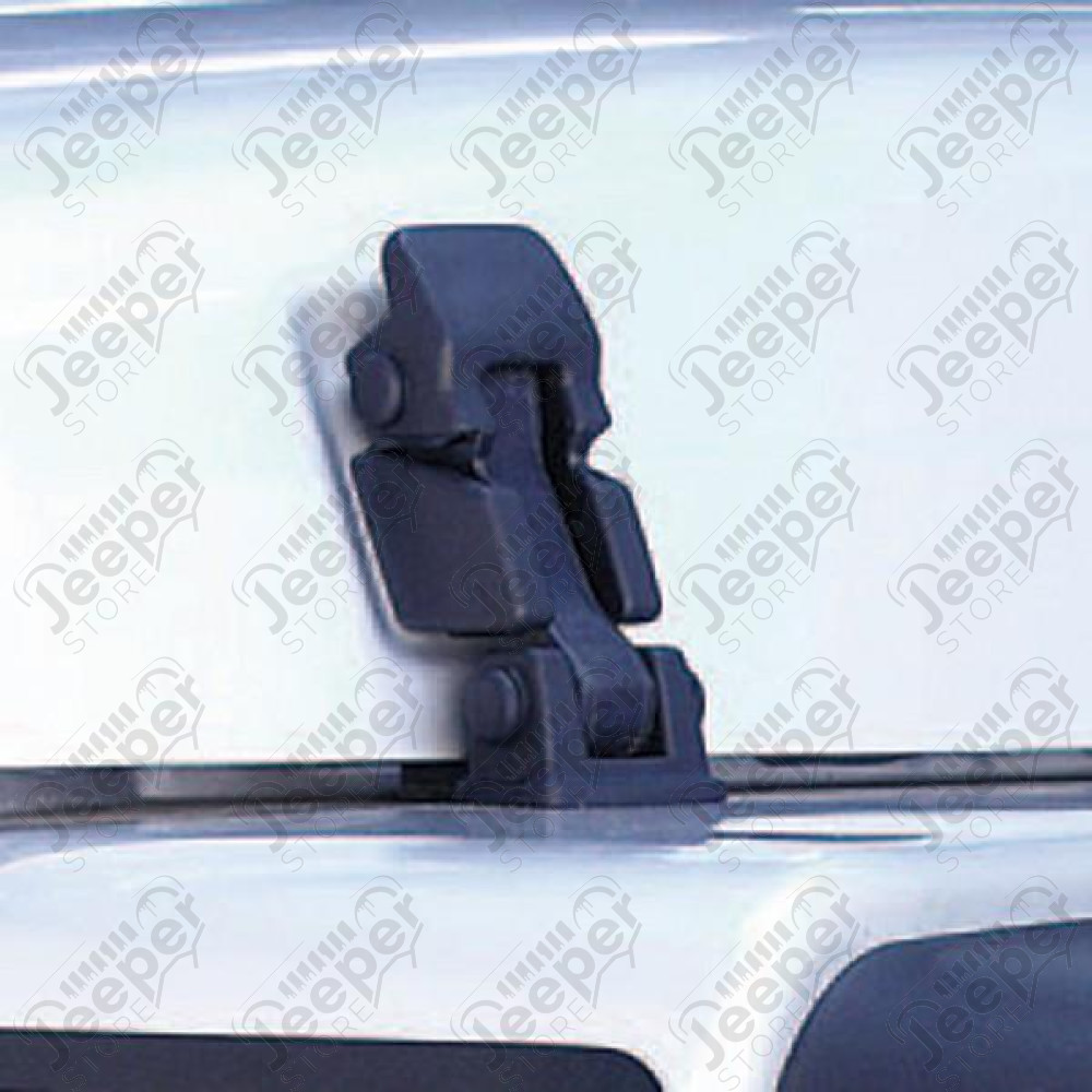 Hood Catch and Bracket Set; 97-06 Jeep Wrangler TJ