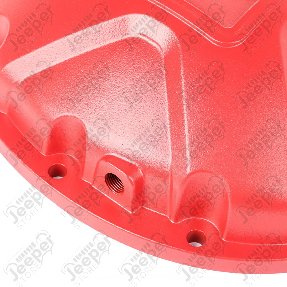 Differential Cover, Aluminum, Red, for Dana 35