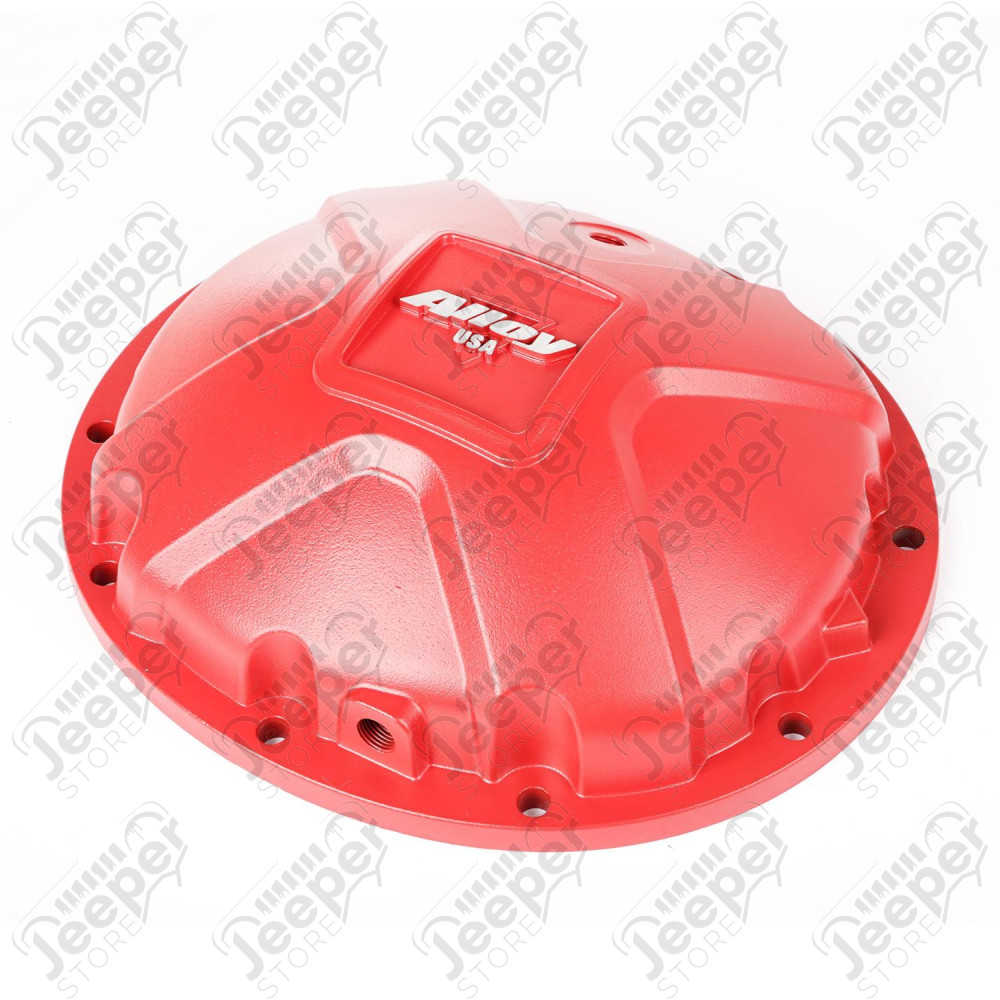 Differential Cover, Aluminum, Red, for Dana 35