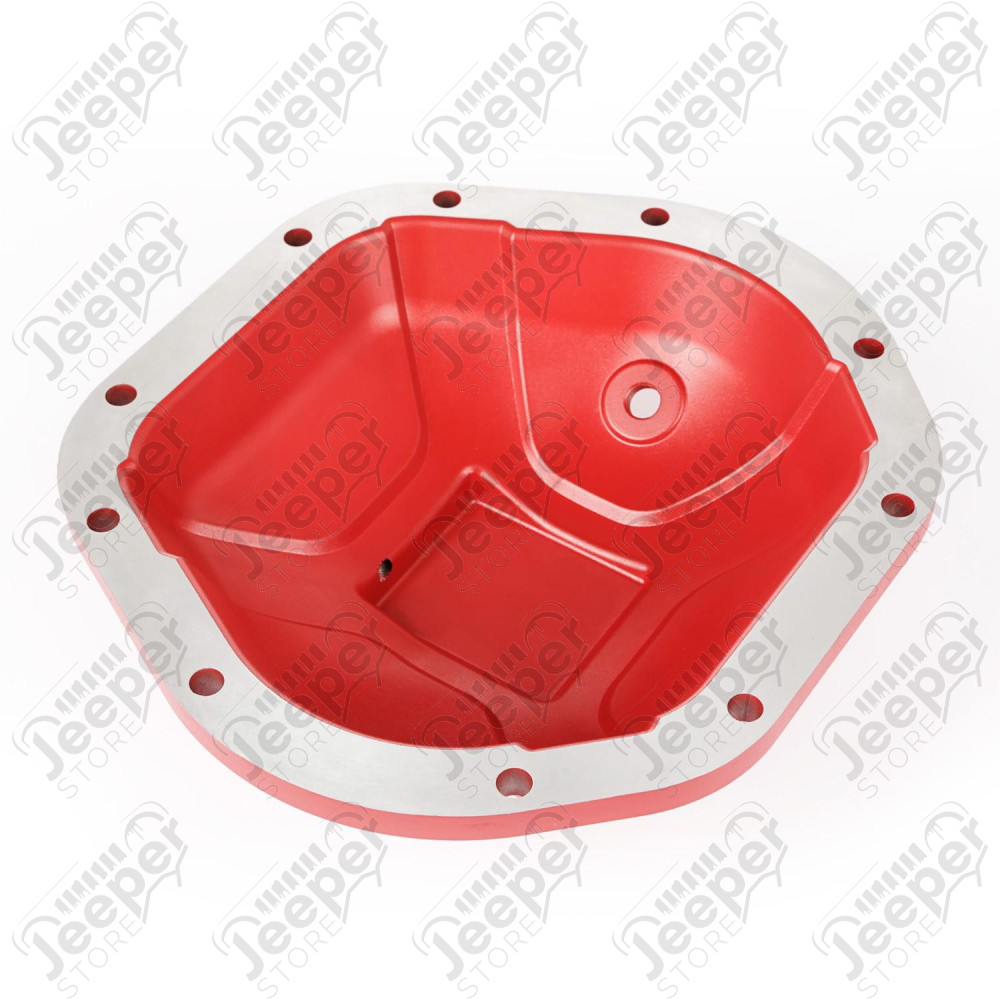 Differential Cover, Aluminum, Red, for Dana 44