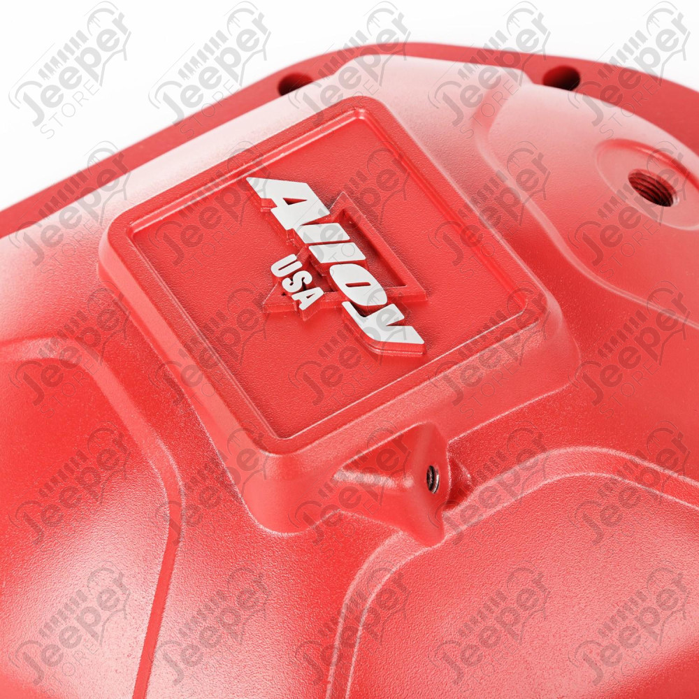 Differential Cover, Aluminum, Red, for Dana 44