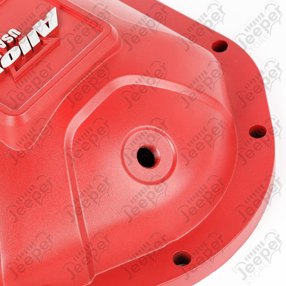 Differential Cover, Aluminum, Red, for Dana 44