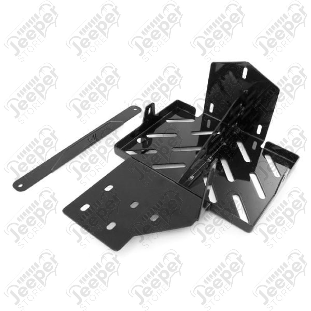 Support pour double batteries Jeep Wrangler JK